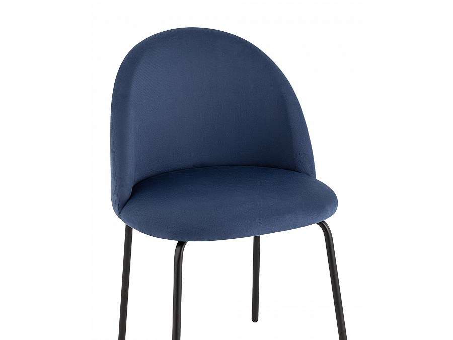 Стул Коди велюр синий