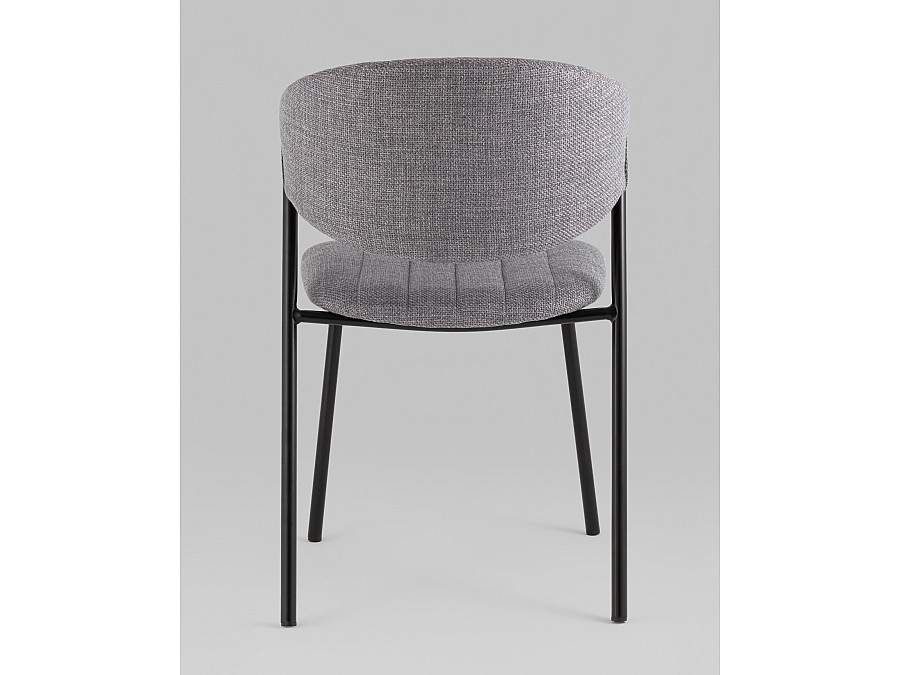 Стул Харпер ткань рогожка серый