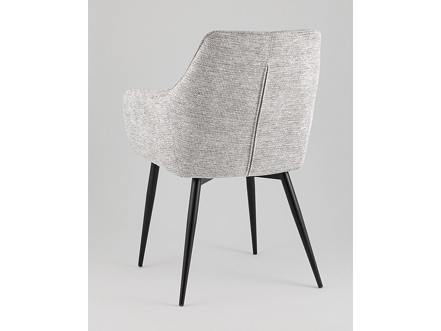 Стул обеденный Lynet рогожка светло-серый