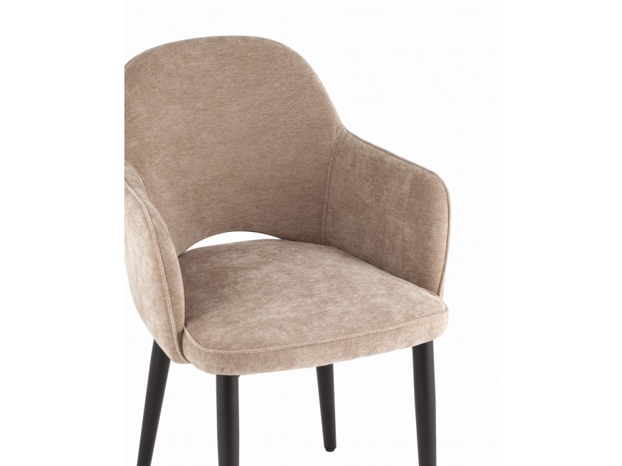 Стул Венера шенилл бежевый