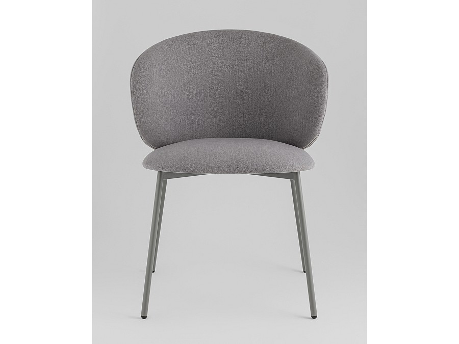 Стул Блейз велюр серый