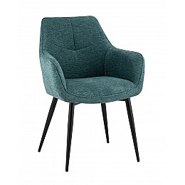 Стул обеденный Lynet рогожка голубой