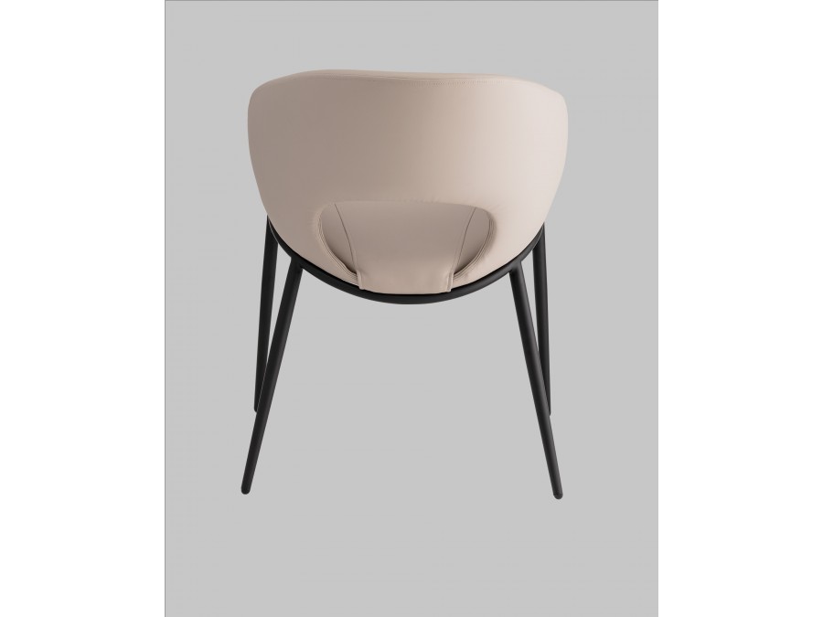 Стул Вивьен экокожа светло-бежевый