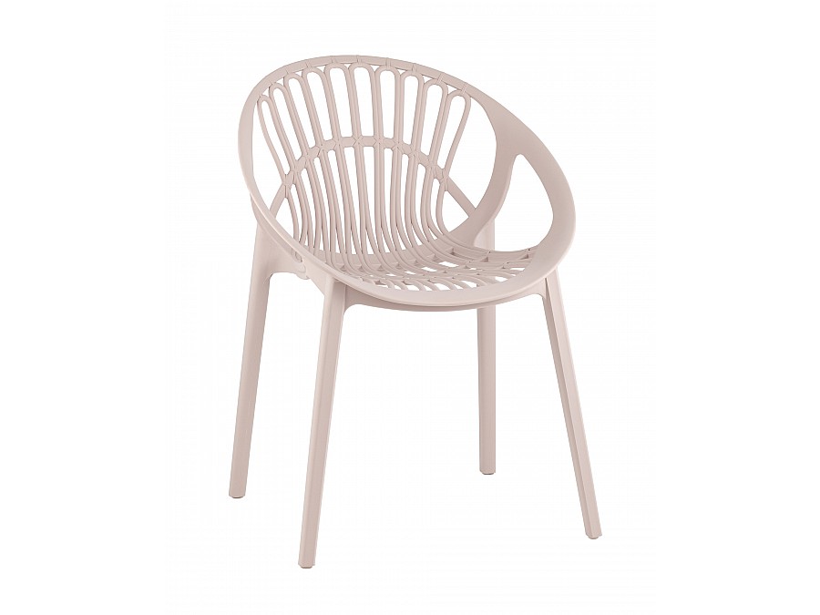 Стул Takeo пластик нежно-розовый