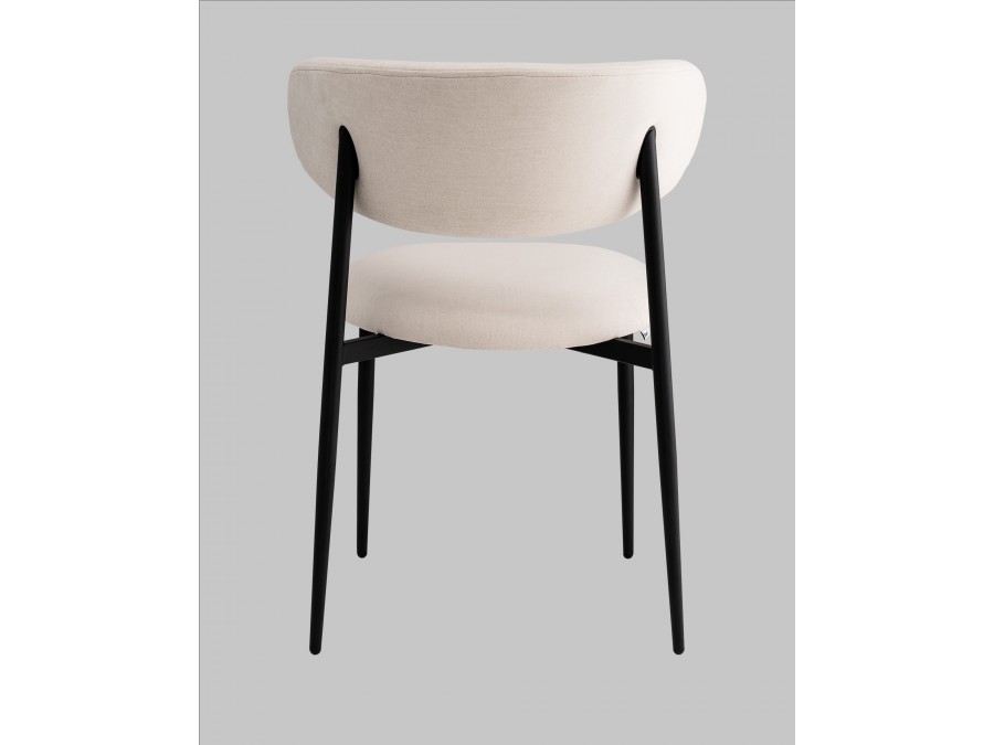 Стул Килиан велюр молочный