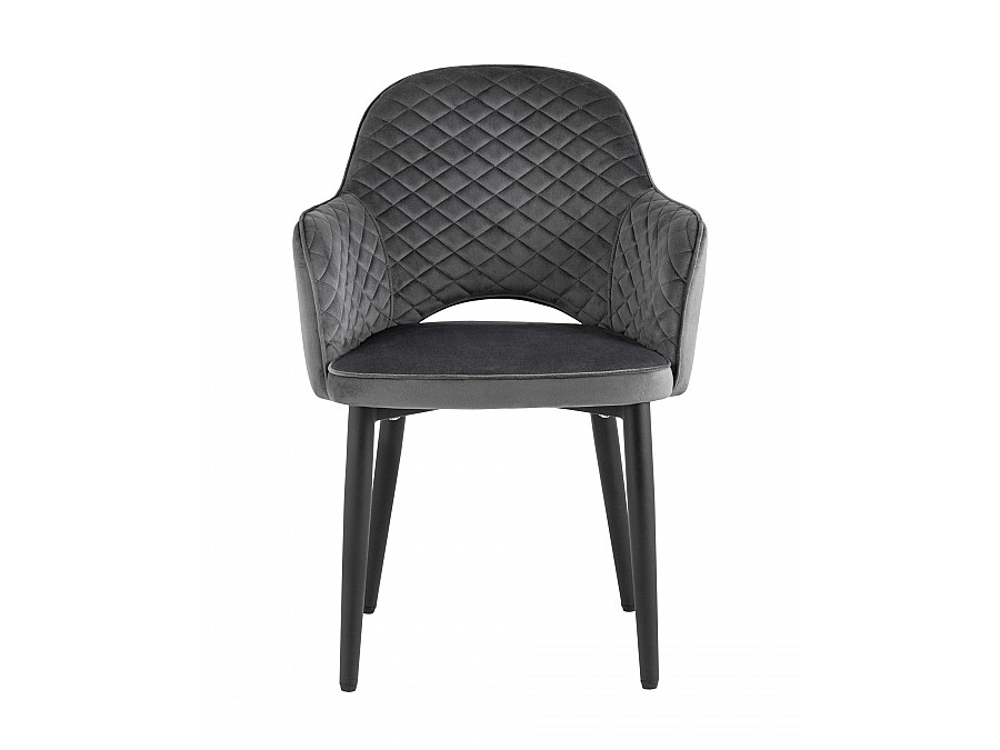 Стул Венера диамант NEW, велюр серый NP