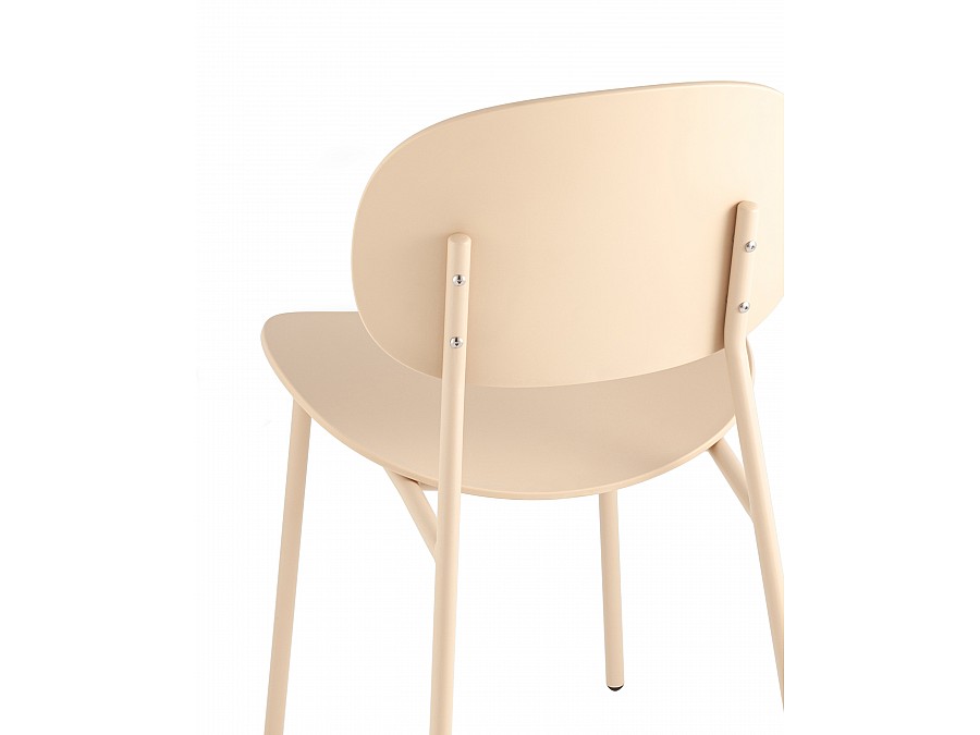 Стул Edie пластик желтый