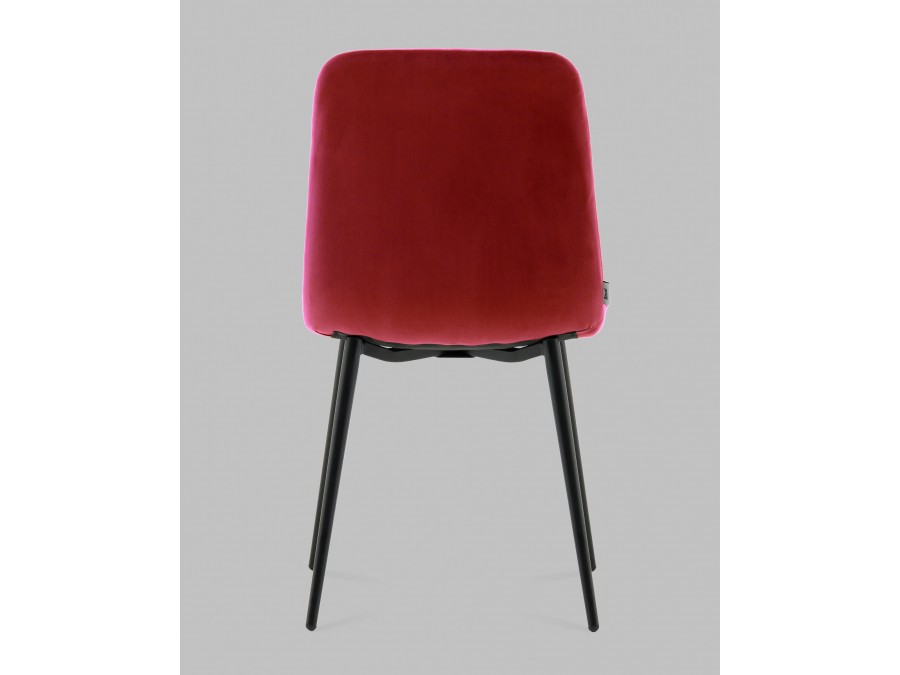 Стул Одди Diamond велюр красный