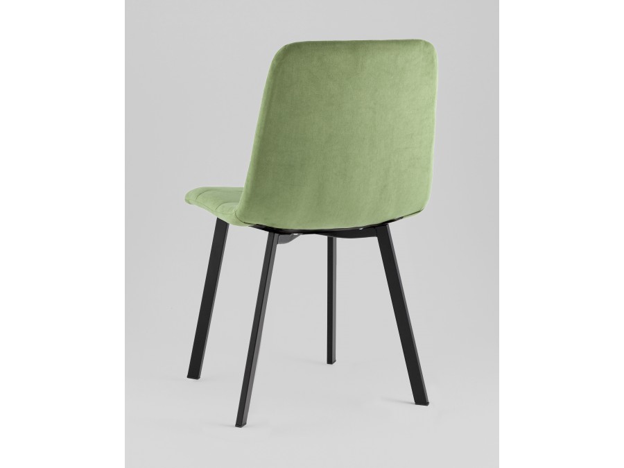 Стул Одди Original Square велюр пыльно-оливковый