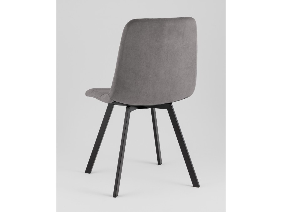 Стул Одди Original Square велюр серый