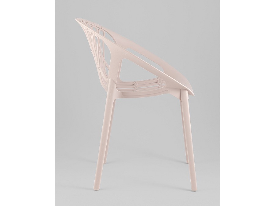 Стул Takeo пластик нежно-розовый