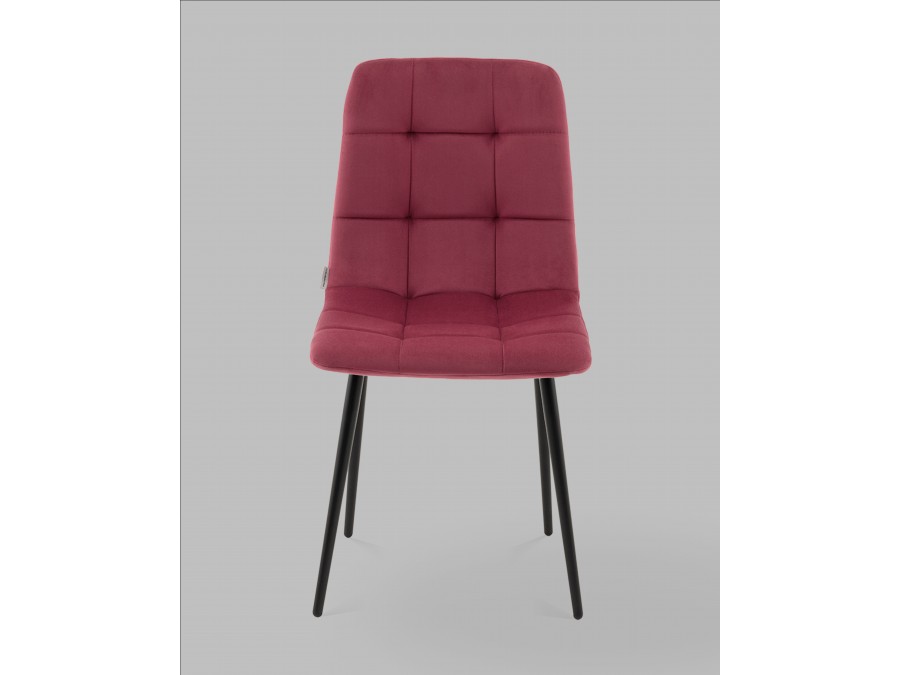 Стул Одди NEW велюр красный