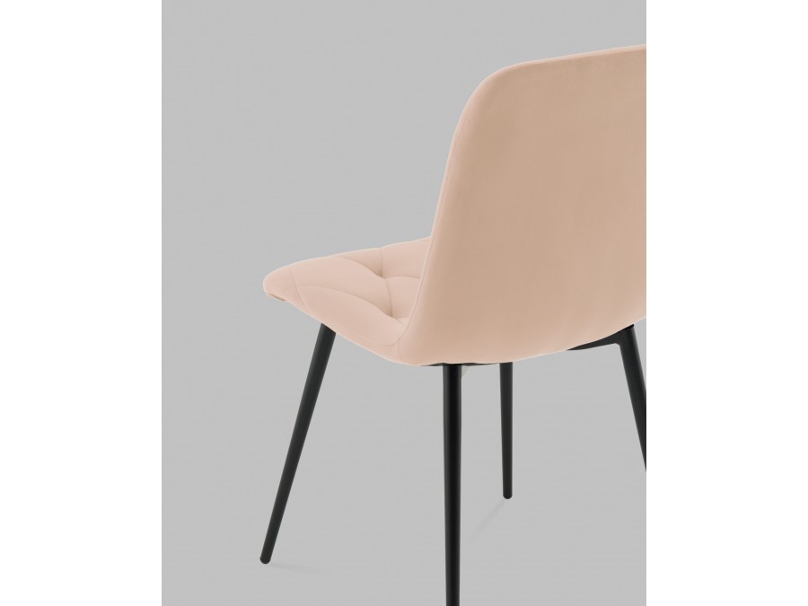 Стул Одди Diamond велюр бежевый