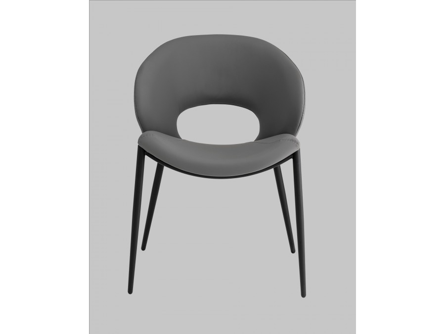 Стул Вивьен экокожа серый