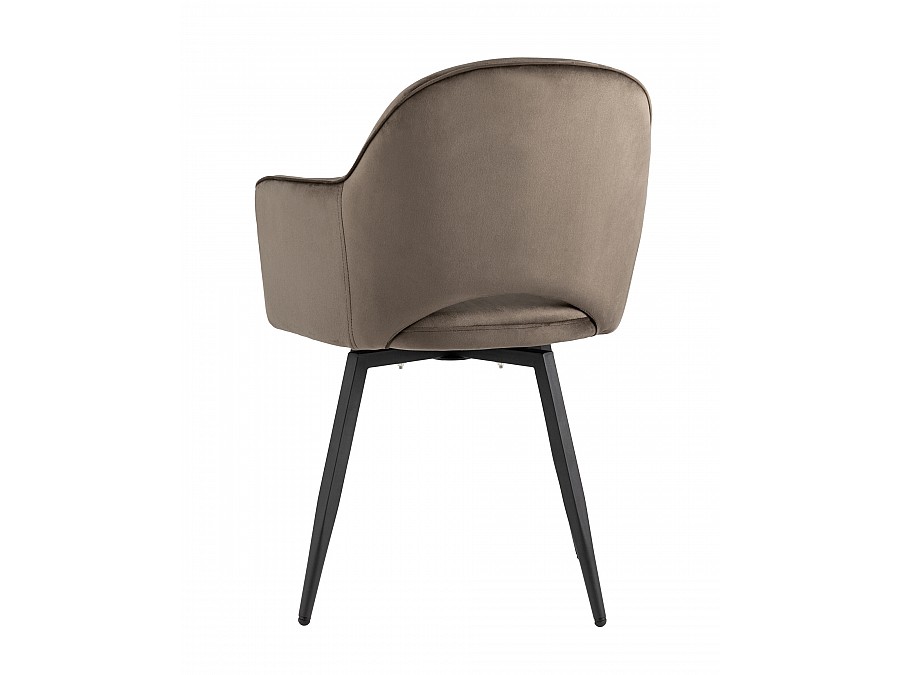 Стул Венера вращающийся, велюр коричневый NP