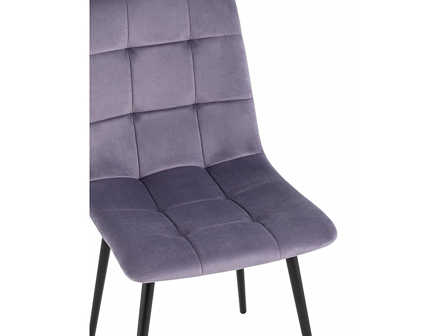Стул Одди велюр пыльно-сиреневый