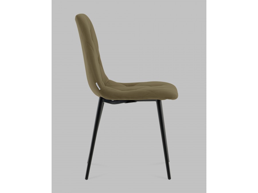 Стул Одди Diamond велюр пыльно-оливковый