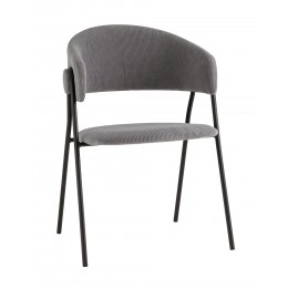 Стул Колин NEW вельвет серый