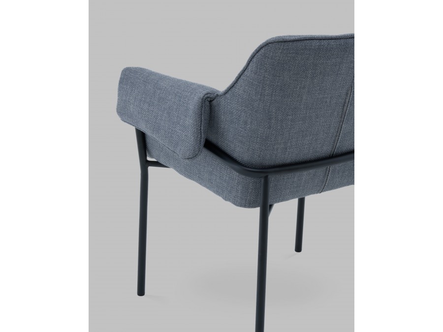 Стул Фальчин рогожка серый