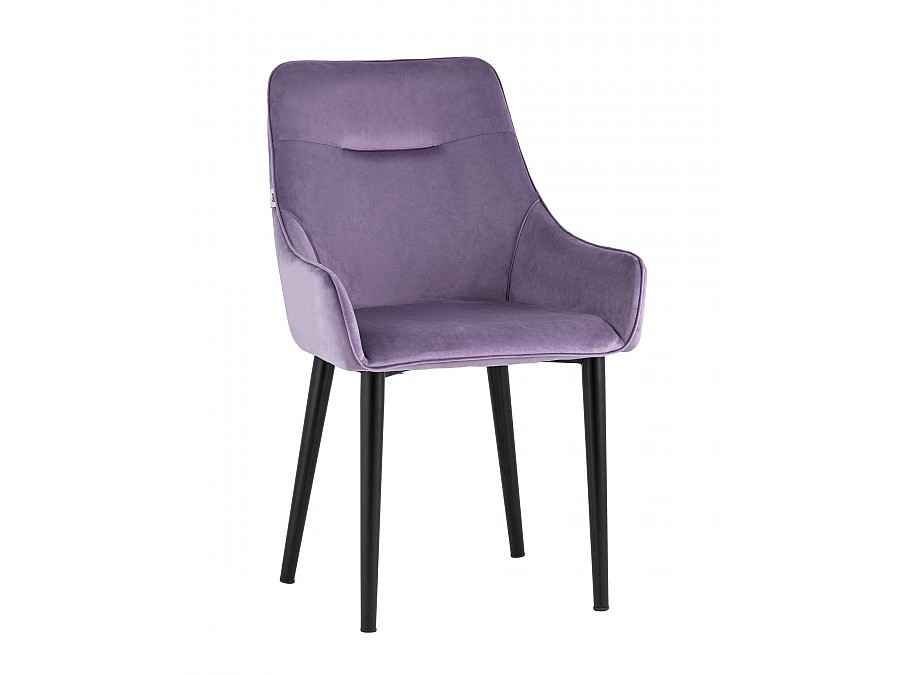 Стул Джоан велюр сиреневый