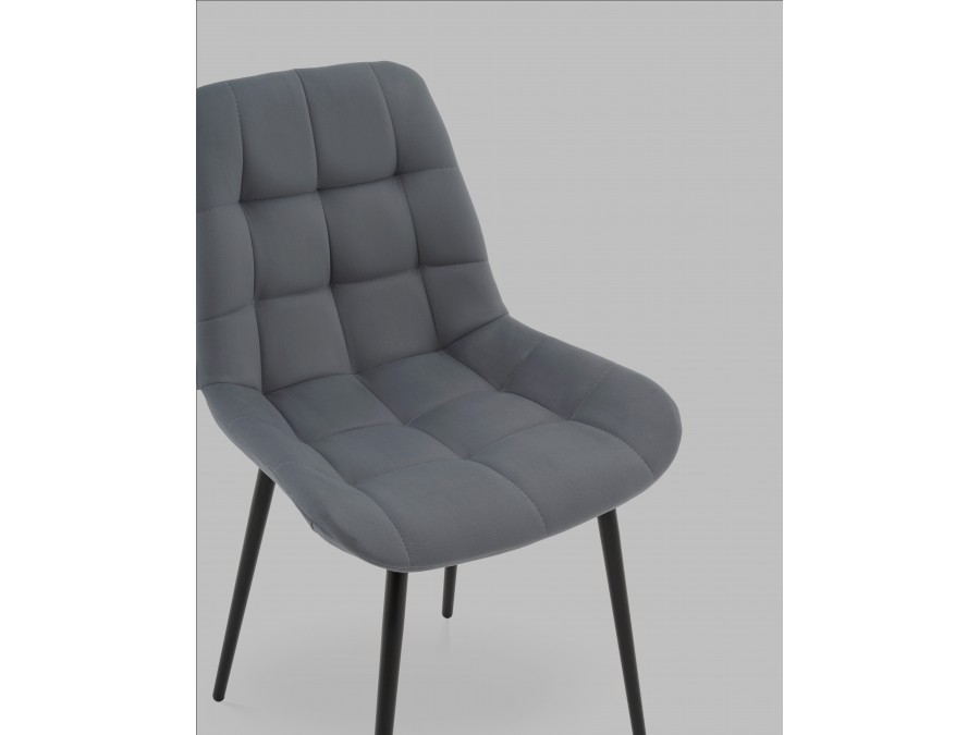 Стул Флекс N велюр тёмно-серый