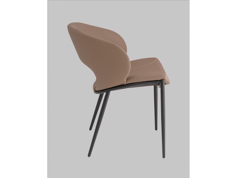Стул Вивьен экокожа светло-коричневый