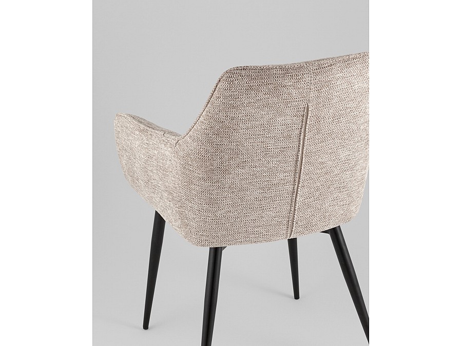 Стул обеденный Lynet рогожка светло-коричневый