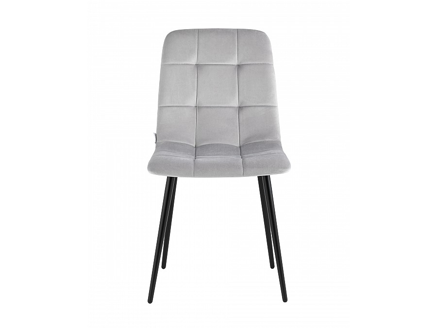 Стул Одди велюр светло-серый