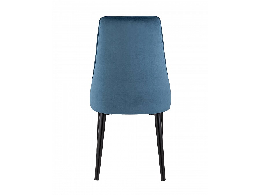 Стул Версаль велюр пыльно-синий
