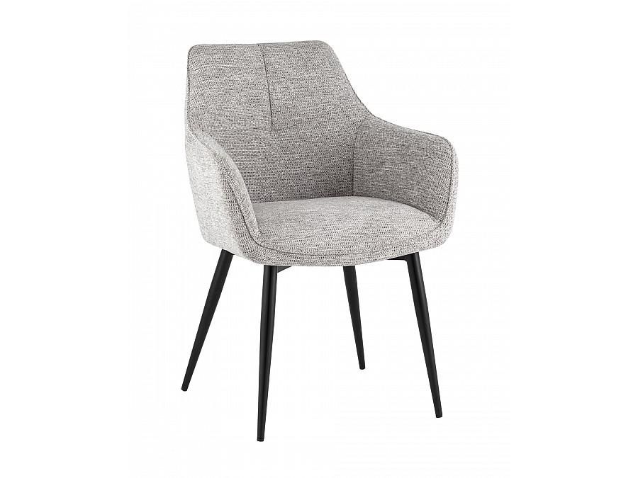 Стул обеденный Lynet рогожка светло-серый