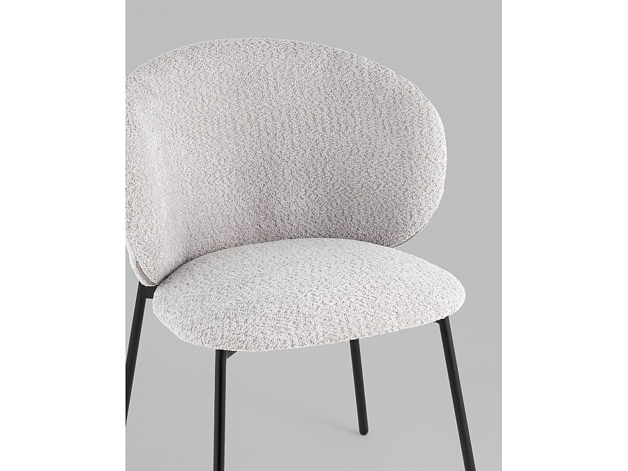 Стул Блейз букле светло-серый
