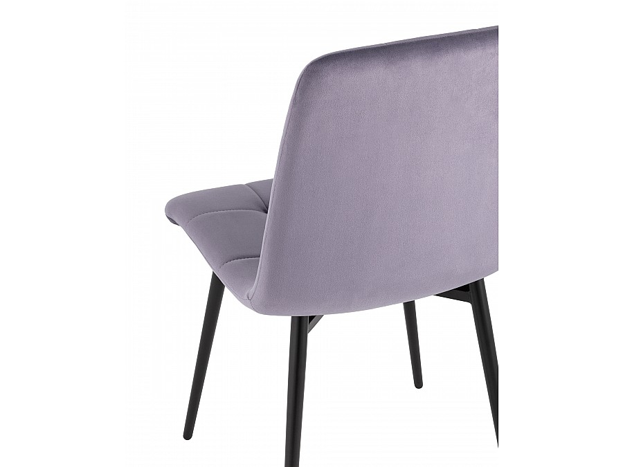 Стул Одди велюр пыльно-сиреневый