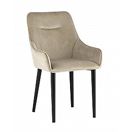 Стул Джоан велюр бежевый