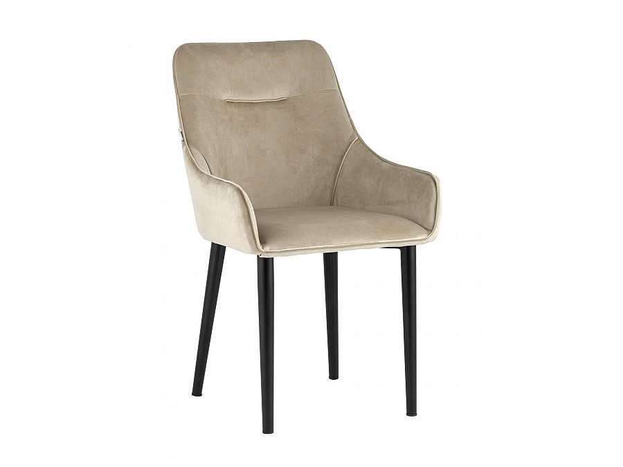 Стул Джоан велюр бежевый