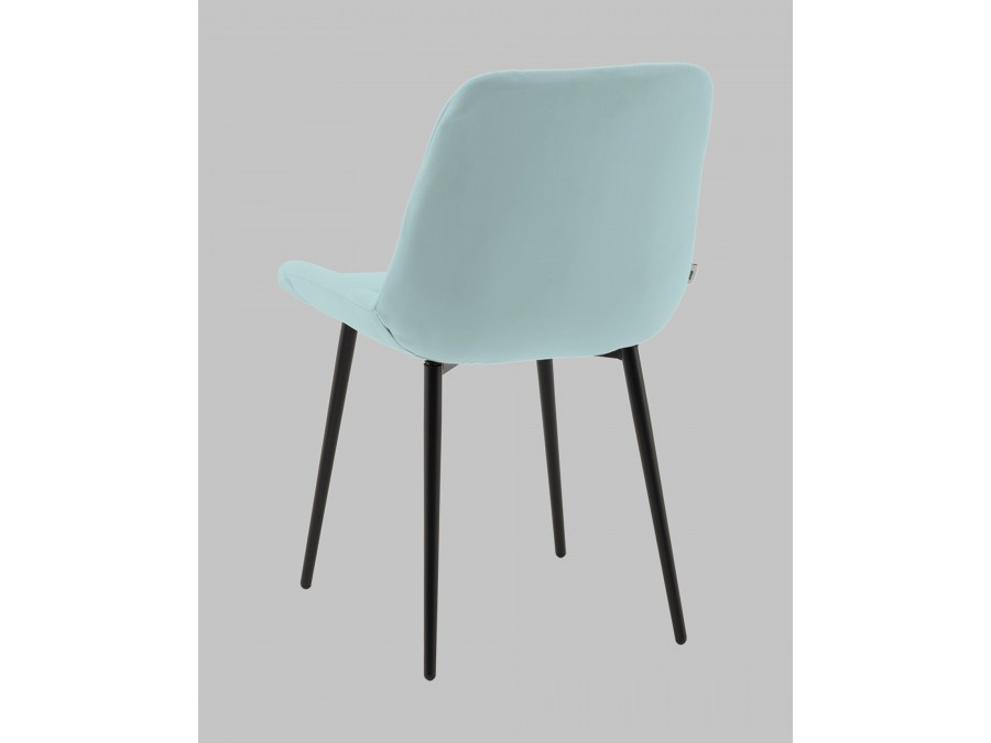 Стул Флекс N велюр светло-голубой