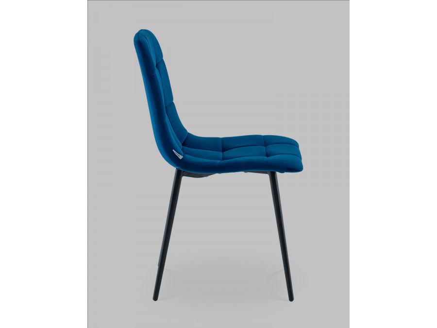 Стул Одди NEW велюр синий