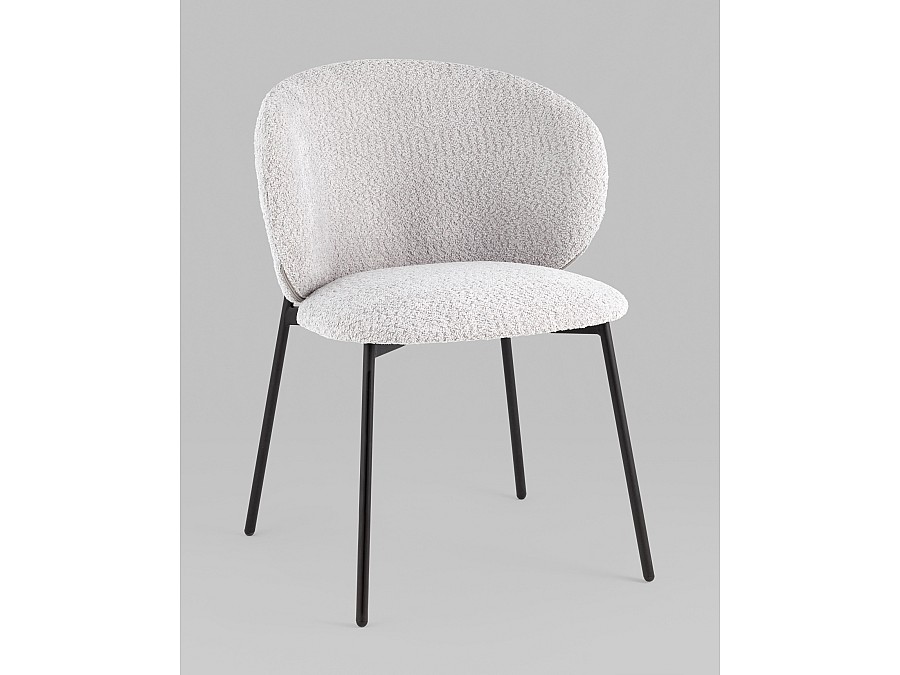 Стул Блейз букле светло-серый