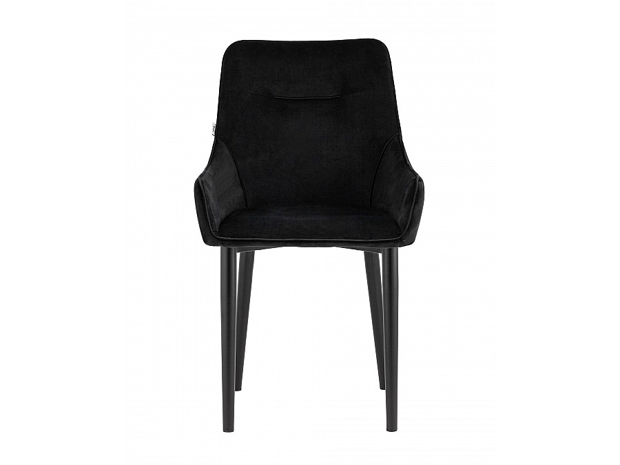 Стул Джоан велюр черный