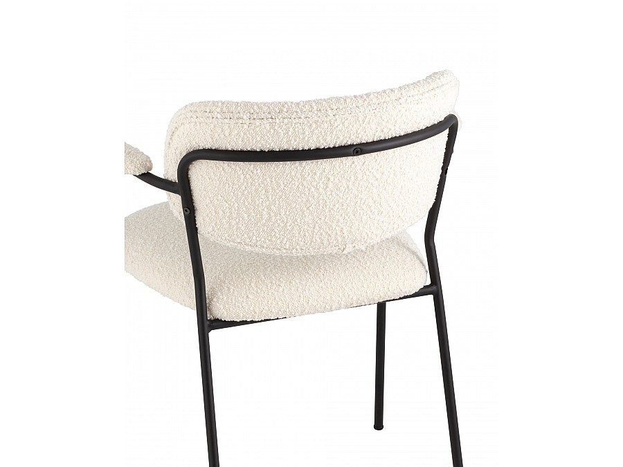 Стул Кэрол букле белый