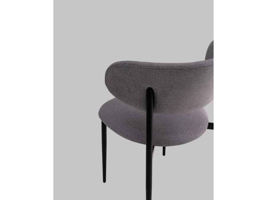 Стул Килиан велюр серый