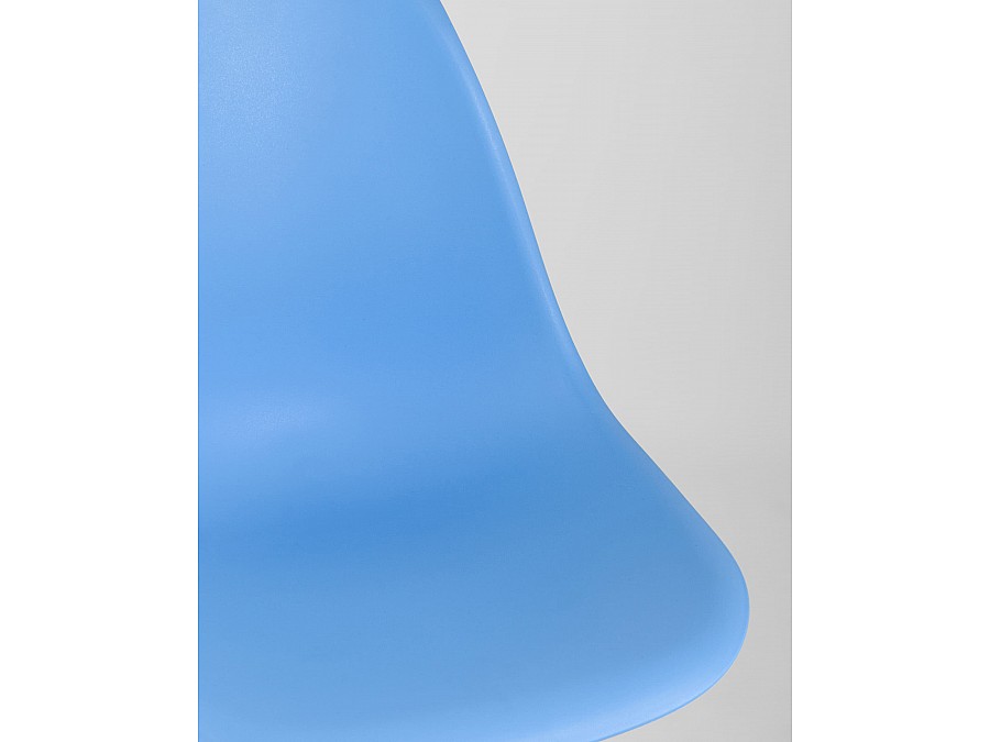 Стул Eames Style DSW голубой (разборный каркас)