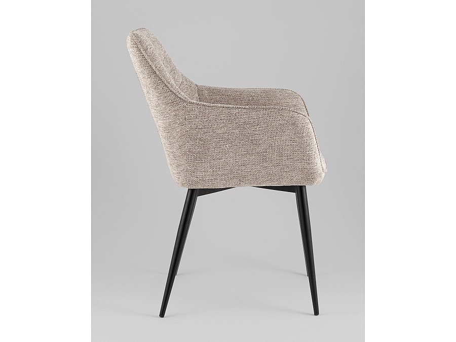 Стул обеденный Lynet рогожка светло-коричневый