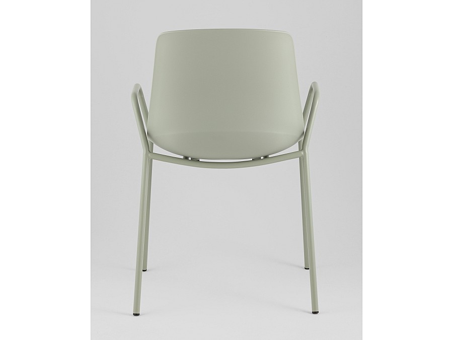 Стул Kaira пластик серо-зеленый