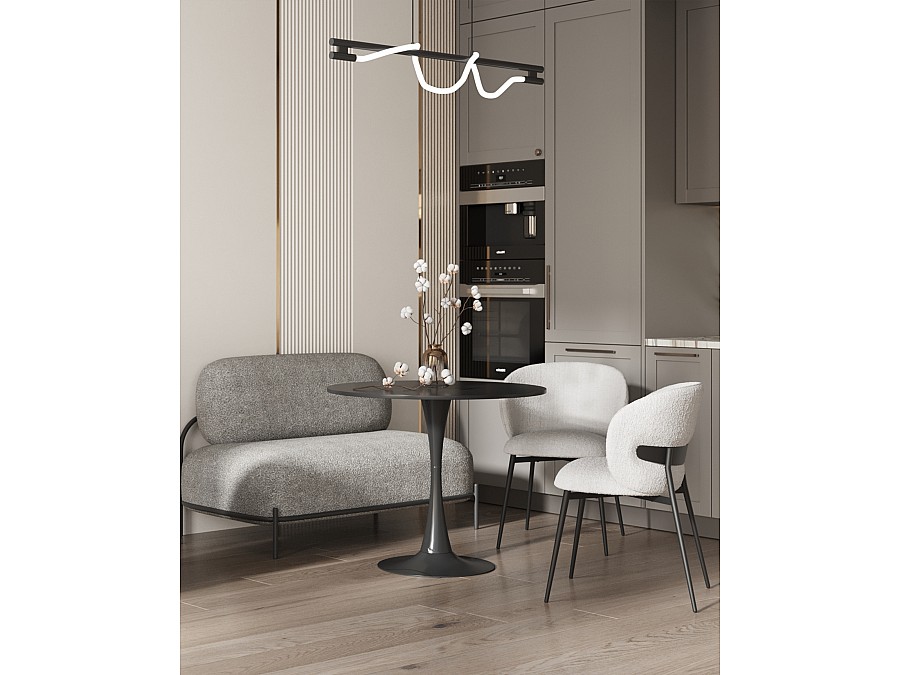 Стул Блейз букле светло-серый