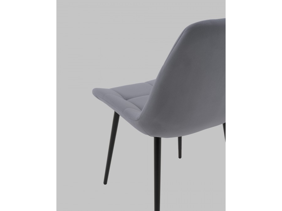 Стул Флекс N велюр велютто серый