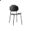 Стул Edie пластик черный