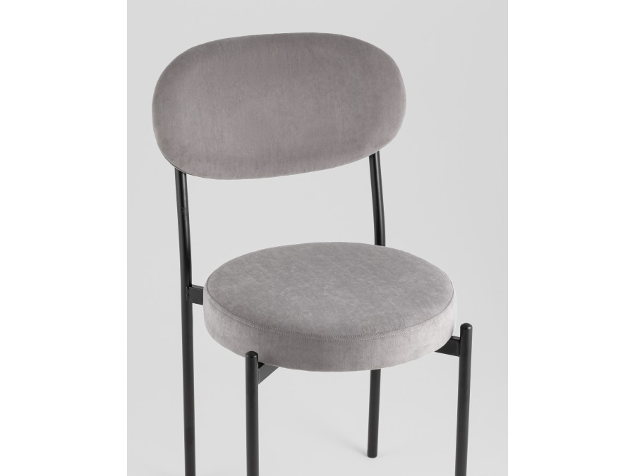 Стул Бриф Original велюр серый