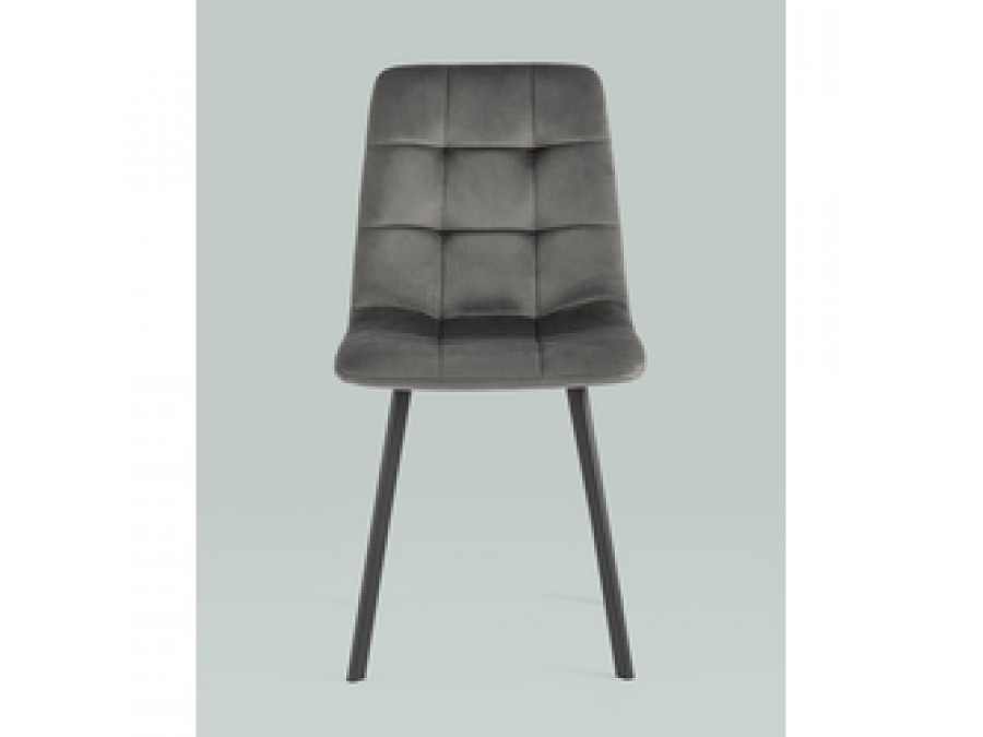 Стул Chilly велюр антрацитовый