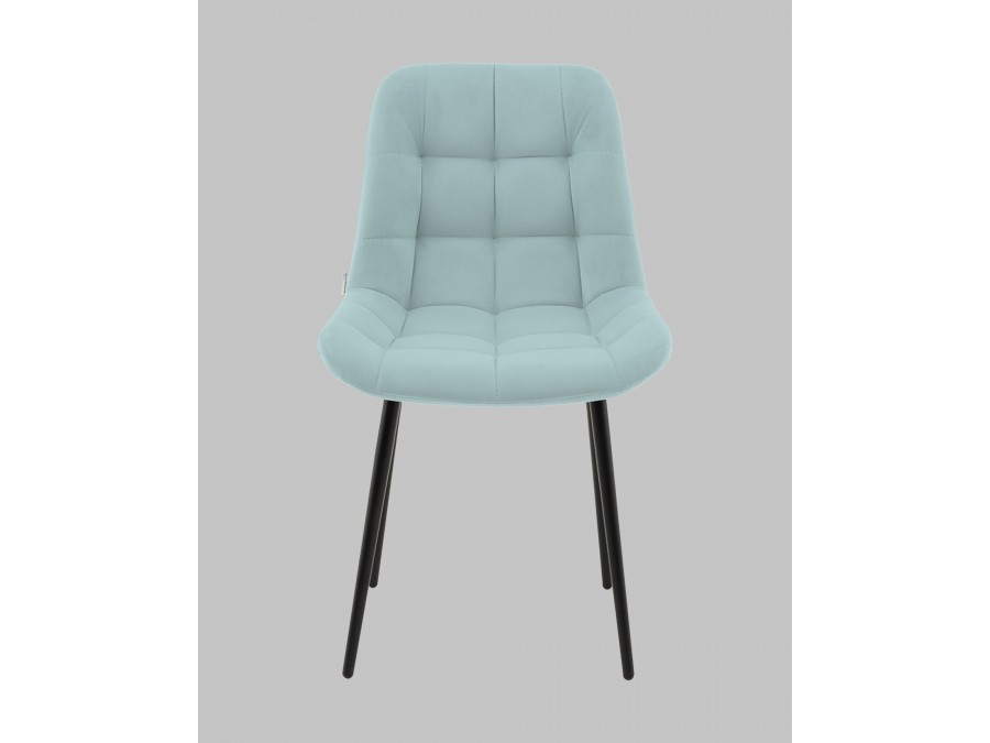 Стул Флекс N велюр светло-голубой