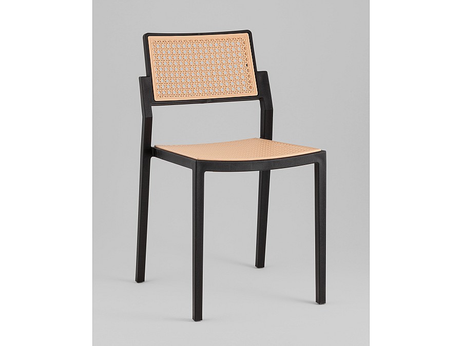 Стул пластиковый Milto черный